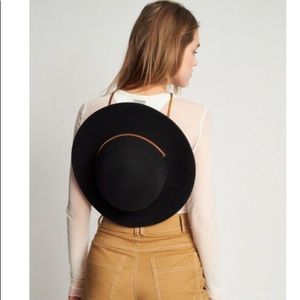 Brixton Tiller Wool Felt Brimmed Hat